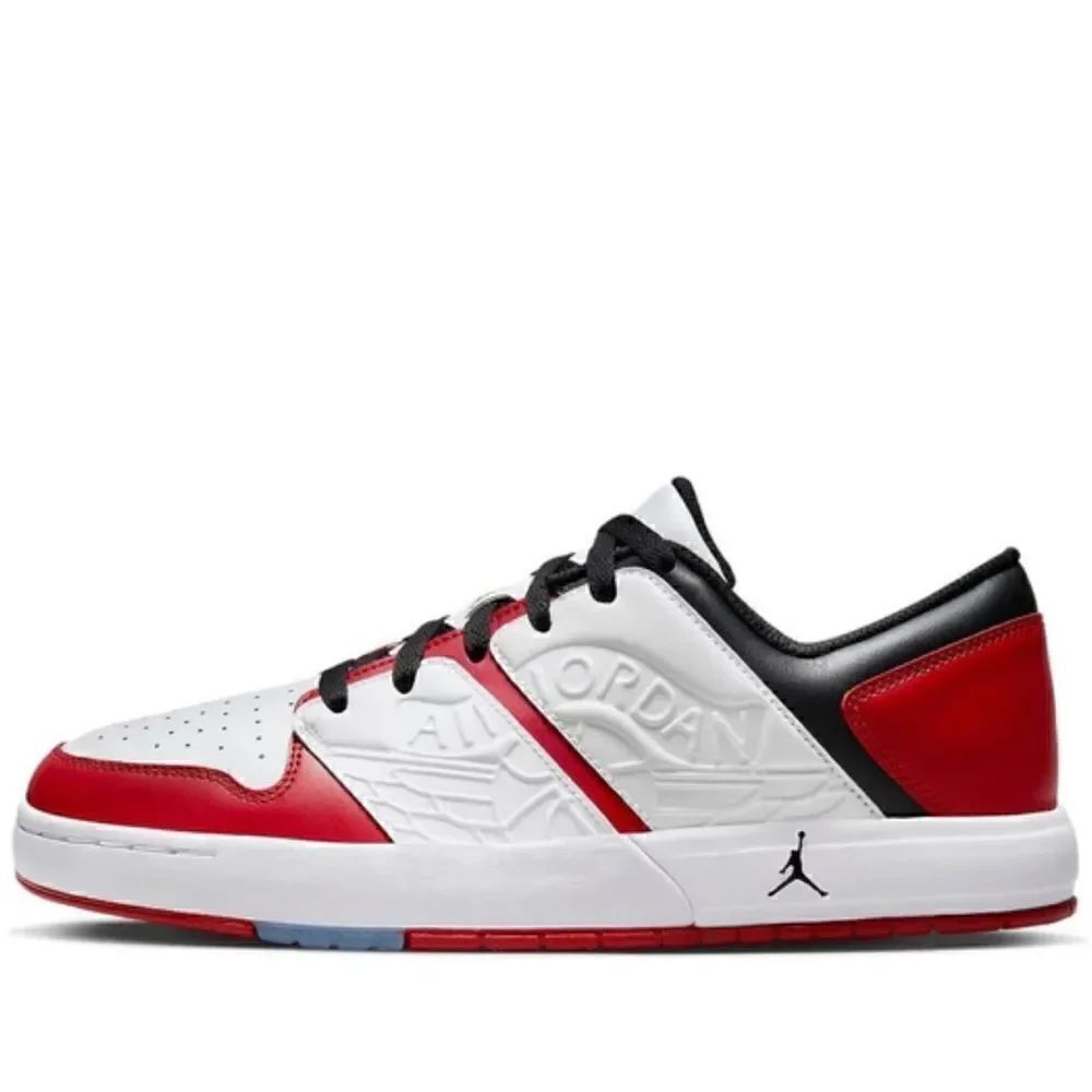 Jordan Retro 1 Low Varsity Red/Blk/W Men's 7, Women 8, Sneakers NEW